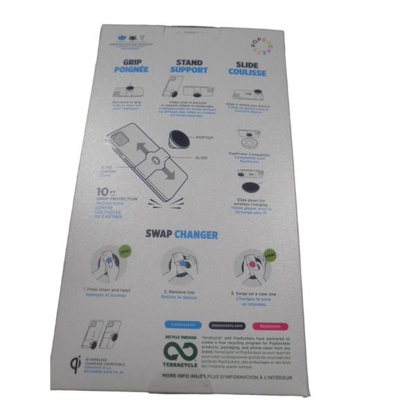 Popsockets PopCase Clears for iPhone 12 & 12 Pro, Spearmint - Free Shipping - Picture 4 of 6